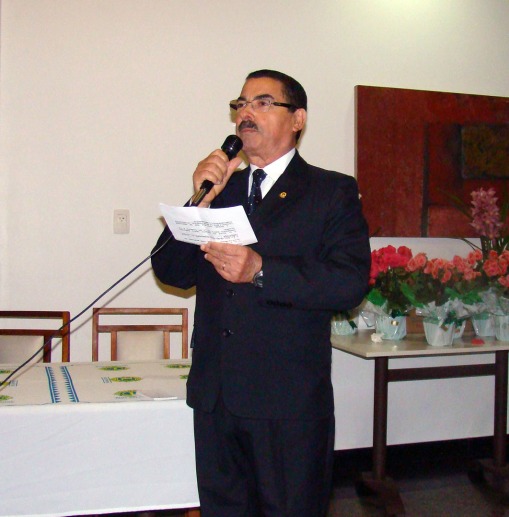 A mesa foi composta pelo PDG CL Antônio Geraldo Mendes que saudou os visitantes.